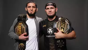 Islam Makhachev dan Khabib Nurmagomedov