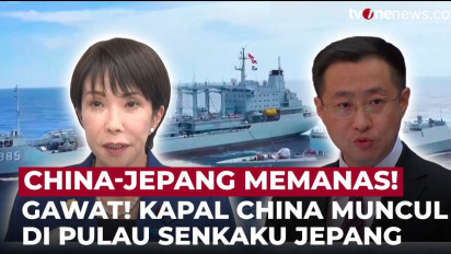 Gawat! Kapal Coast Guard China Mondar-mandir di Pulau Senkaku Jepang