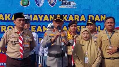Kapolda Metro Gelar Apel Saka Bhayangkara: Ajak 1.700 Siswa Cegah Perundungan Hingga Radikalisme