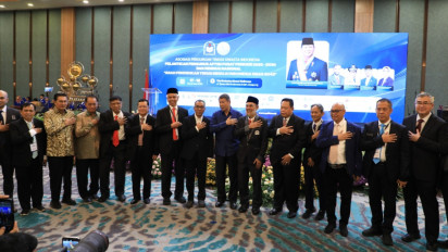 Rembug Nasional dan Pelantikan Pengurus APTISI Pusat Periode 2025–2030: Arah Pendidikan Tinggi Menuju Indonesia Emas 2045