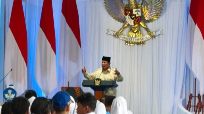 Prabowo Tak Rela Masih Banyak Rakyat RI Hidup Sulit, Anak Sekolah Tak Makan