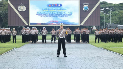 Jelang Nataru Ditlantas Polda Jatim Gelar Operasi Semeru 2025 