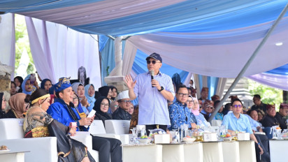 Zulhas Bawa Kado Istimewa HUT Ke-69 Lamsel: Sekolah Rakyat Gratis Hingga Gudang Bulog Raksasa