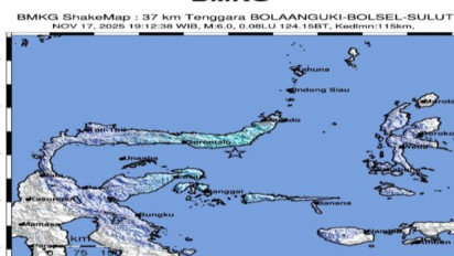 Kesaksian Warga saat Gempa Magnitudo 6,0 Melanda Sulut: Tempat Tidur Bergetar, Sontak Kami Lari