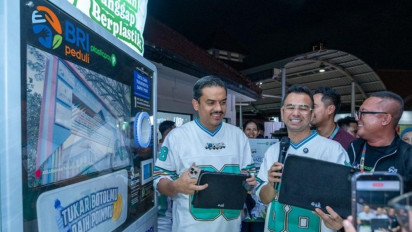 Inovasi Daur Ulang Sampah Plastik BRI Dapat Dukungan Menteri UMKM dan Raffi Ahmad