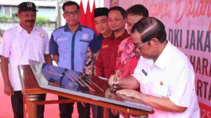 Pramono Ganti Nama Kampung Tanah Merah Jadi Kampung Harapan, Ada Penataan Besar-besaran