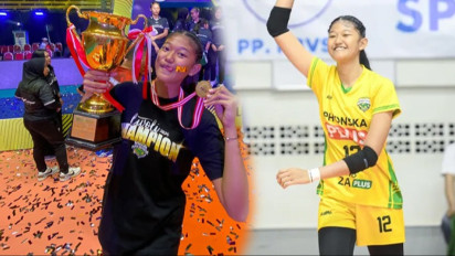 Mengenal Khanza Putri Yansi, Opposite Muda yang Digadang-gadang Jadi The Next Megawati Hangestri