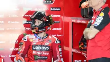 Francesco Bagnaia di Ducati