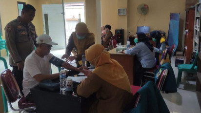 Ratusan Warga Cikande dan Kibin Jalani Cek Kesehatan Intensif Dampak Radioaktif