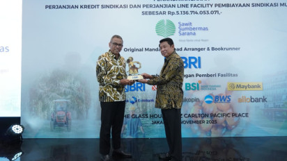 Dukung Kemajuan Industri Sawit Nasional, BRI Fasilitasi Sindikasi Pembiayaan Rp5,2 Triliun bagi PT. Sawit Sumbermas Sarana