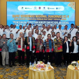 Rakornas INKOP TKBM, Hamdan Zoelva Ingatkan Bahaya Pemecahan Koperasi Pelabuhan