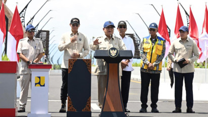 Prabowo Ingin Jembatan Kabanaran Jadi Pemicu Penataan Kawasan dan Lompatan UMKM Pesisir