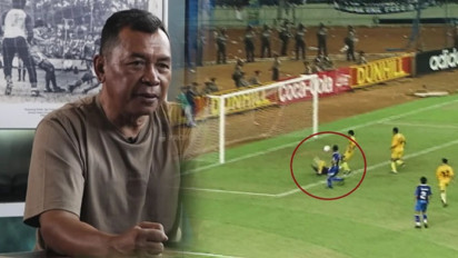 Sutiono Lamso: Tidak Lahir di Tanah Pasundan, Tapi Jadi Legenda Persib dan Bawa Juara Liga Indonesia 1994–1995