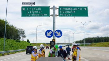 Segera Beroperasi, Jalan Tol Kuala Tanjung - Tebing Tinggi - Parapat (Kutepat) Segmen Sinaksak - Simpang Panei Tuntas Uji Laik Fungsi