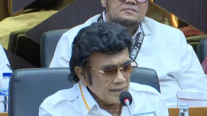 Hadiri Rapat RUU Hak Cipta, Rhoma Irama Sayangkan Pemerintah Kurang Perhatian ke Seni Indonesia, Minta Contoh Korsel
