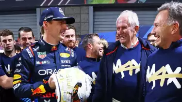 Max Verstappen, Helmut Marko dan Christian Horner