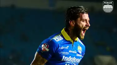Bek Persib Bandung di Liga 1 2018 Bojan Malisic