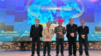 Anak Usaha Bumi Resources, KPC Raih Penghargaan Bergengsi Indonesian Circular Economy Award (ICEA) 2025