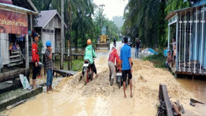 Dua Desa di Aceh Singkil Terendam Banjir Akibat Luapan Sungai