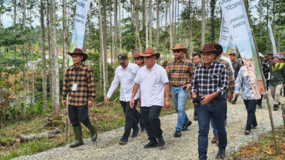 PAMA Luncurkan Eco-Edu Forest di IKN, Model Baru Konservasi Berbasis Riset Bareng UGM dan OIKN