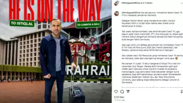 Timur Kapadze kunjungi Indonesia