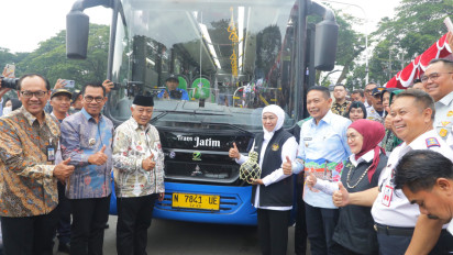 Gubernur Khofifah Resmikan Trans Jatim Koridor 1 Malang Raya