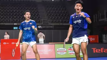 Fajar/Fikri melesat ke semifinal Australian Open 2025