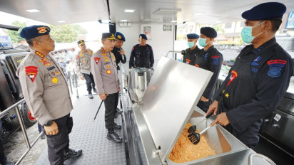 Kapolri Cek Langsung Personel-Sarpras Polda DIY, Pastikan Siap Hadapi Potensi Bencana