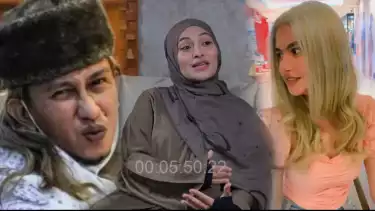 Habib Bahar bin Smith dan kedua istrinya, Syarifah Fadlun Faisal Balghoits & Helwa Bachmid