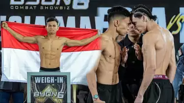 Main Event Byon Combat Showbiz Vol. 6 Putra Abdullah vs Ronal Siahaan.