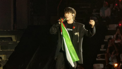 Palestina Dominasi Konser eaJ di Jakarta, Suarakan Tak Ada Anak yang Pantas Jadi Korban