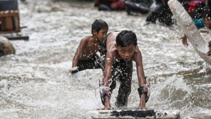 Banjir Rob Melanda Kepulauan Seribu, Enam RT Terendam