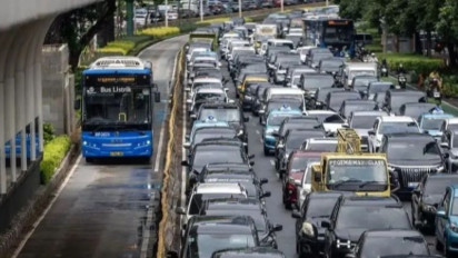 Detik-detik Vice President Tewas Usai Tabrak Bus Transjakarta di Jakarta Pusat