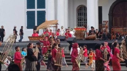 Melalui Hari Angklung, DKI Jakarta Perkuat Citra Kota Tua Jadi Pusat Wisata