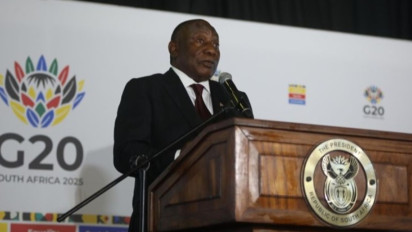 Presiden Afrika Selatan Cyril Ramaphosa Resmi Tutup KTT G20 di Johannesburg