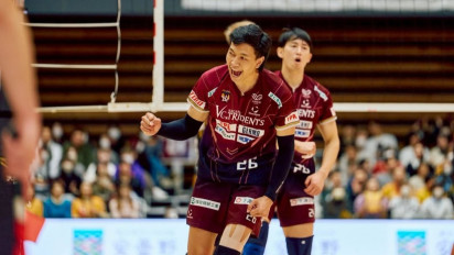 Volimania Girang, Farhan Halim Akhirnya Turun di VC Nagano Tridents