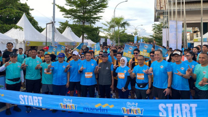 Bank Mandiri Resmi Buka Livin’ Fest 2025 di Makassar, Sinergikan UMKM dan Industri Kreatif