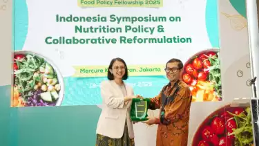 Food Policy Fellowship 2025 yang diselenggarakan oleh Pijar Foundation bekerja sama dengan Badan Kebijakan Pembangunan Kesehatan (BKPK) Kementerian Kesehatan RI.