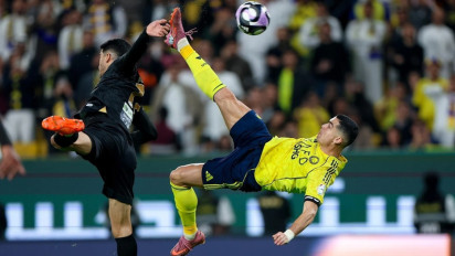 Omongan Jujur Pelatih Al Nassr soal Gol Salto Spektakuler Cristiano Ronaldo: Wajar baginya