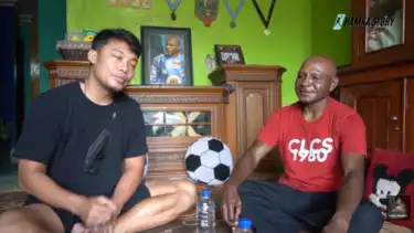 Alex Pulalo bersama Hamka Hamzah