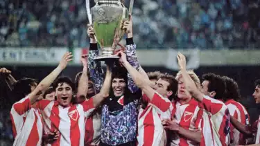 Crvena Zvezda saat meraih kemenangan di Liga Champions 1990-1991
