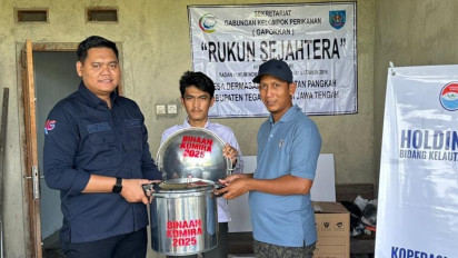 Tingkatkan Keberlanjutan Ekonomi Pengolahan Ikan, Kelompok Binaan Pemindang Komira Sinergi di Tegal Resmi Dibentuk