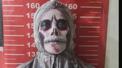 Tiga "Pocong" Diamankan di Jakarta Utara, Disebut Sering Berkeliaran Malam Hari hingga Buat Warga Ketakutan dan Pingsan