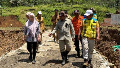 Hunian Sementara Korban Longsor Pandanarum Banjarnegara Mulai Dibangun, Tahap Pertama 50 Unit