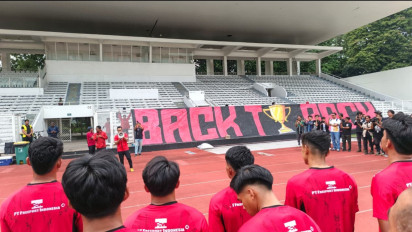 Respons Sumardji dan Ferarri Atas Kehadiran Suporter Timnas Indonesia, Dukung Langsung di Latihan Jelang Keberangkatan SEA Games 2025