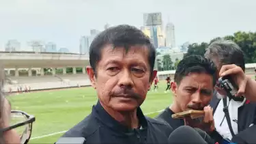 Pelatih Timnas Indonesia U-22, Indra Sjafri jelang SEA Games 2025