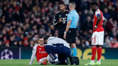 Mikel Arteta Bicara Jujur soal Cedera Leandro Trossard saat Arsenal Gilas Bayern Munich di Liga Champions