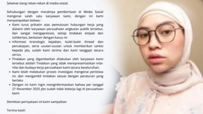 Anita Dewi Dipecat dari Perusahaannya, Buntut Kasus Tumbler Tuku yang Hilang di KRL