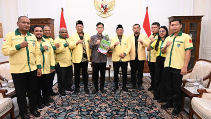 Bertemu dengan Wapres Gibran, Pemuda Katolik Bahas Hasil Rekomendasi Rapimnas