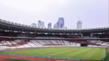 Stadion Utama Gelora Bung Karno (SUGBK) siap digunakan untuk laga Persija Jakarta Vs PSIM Yogyakarta, Jumat (28/11/2025)